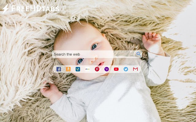 Cute Babies  from Chrome web store to be run with OffiDocs Chromium online