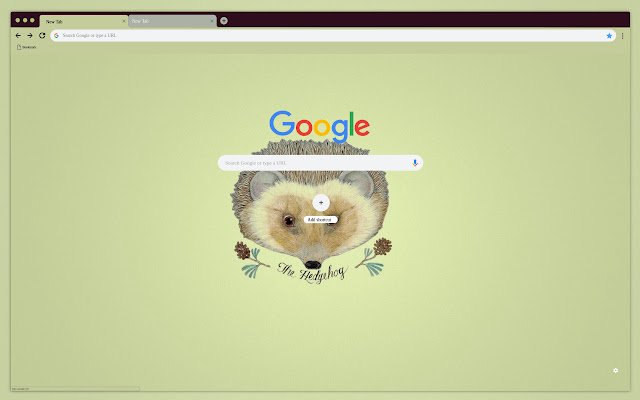 Cute hedgehog  from Chrome web store to be run with OffiDocs Chromium online