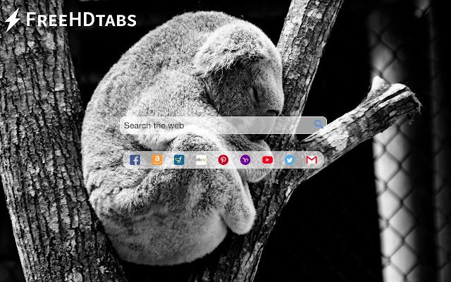 Cute Koalas  from Chrome web store to be run with OffiDocs Chromium online