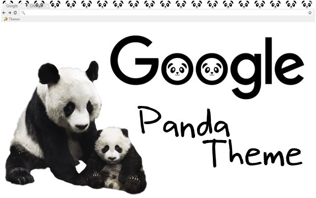 Cute Panda Theme  from Chrome web store to be run with OffiDocs Chromium online