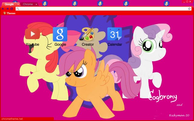 Cutie Mark Crusaders  from Chrome web store to be run with OffiDocs Chromium online