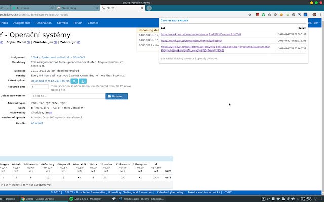 Chrome 웹 스토어의 CVUT FEL BRUTE 도우미가 OffiDocs Chromium 온라인에서 실행됩니다.