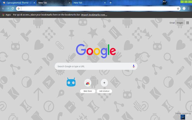 Tema CyanogenMod din magazinul web Chrome va fi rulată cu OffiDocs Chromium online