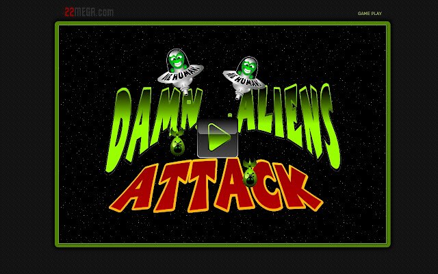 يتم تشغيل Damn Aliens Attack من متجر Chrome الإلكتروني باستخدام OffiDocs Chromium عبر الإنترنت