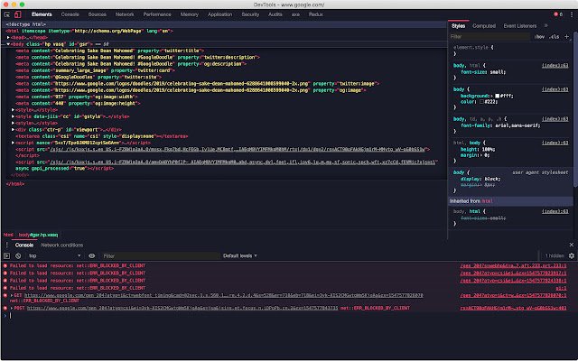 Dank Neon DevTools Theme  from Chrome web store to be run with OffiDocs Chromium online