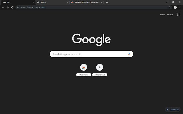 Dark 10  from Chrome web store to be run with OffiDocs Chromium online