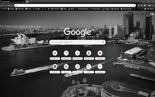 Chrome ウェブストアの Dark Black Fantastic が OffiDocs Chromium オンラインで実行可能に