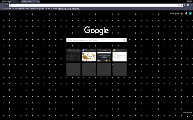 Dark+ Chrome Theme Dark and Minimal  from Chrome web store to be run with OffiDocs Chromium online