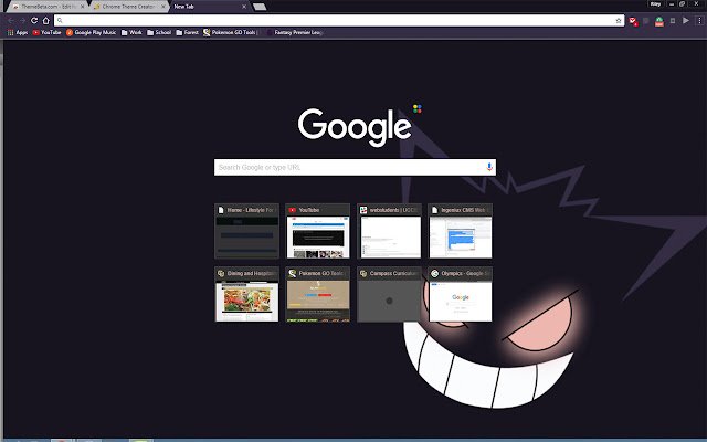 Dark Gengar  from Chrome web store to be run with OffiDocs Chromium online