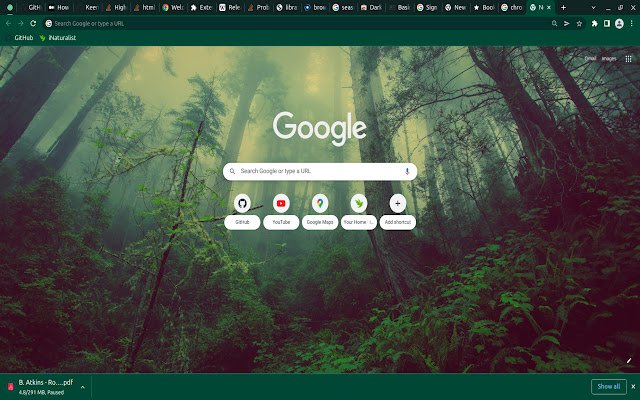 Dark Green  from Chrome web store to be run with OffiDocs Chromium online