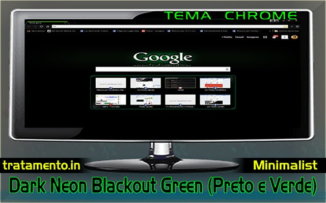 Dark Neon Blackout Green (Preto e Verde)  from Chrome web store to be run with OffiDocs Chromium online