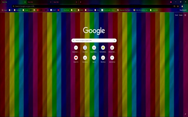 Dark Rainbow!  from Chrome web store to be run with OffiDocs Chromium online