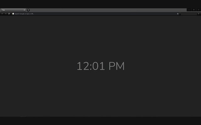 Dark Time  from Chrome web store to be run with OffiDocs Chromium online
