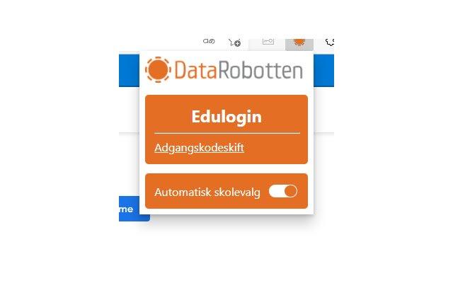 Datarobotten login hjælper  from Chrome web store to be run with OffiDocs Chromium online