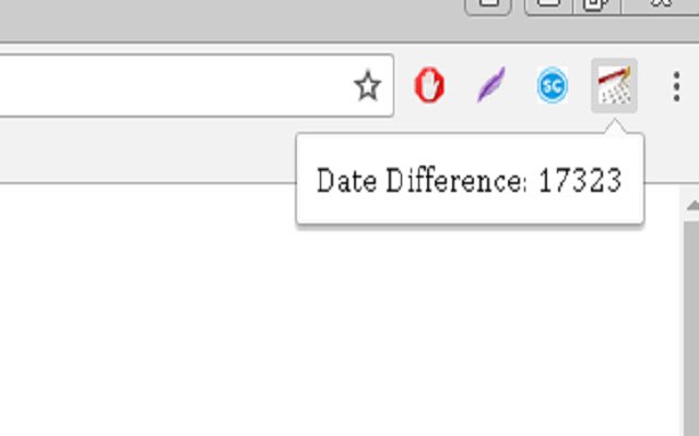 Date Difference UTC  from Chrome web store to be run with OffiDocs Chromium online