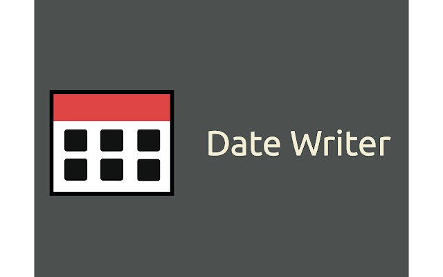 Chrome 웹 스토어의 Date Writer가 OffiDocs Chromium 온라인과 함께 실행됩니다.