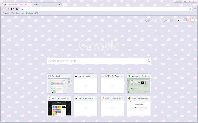 Daydreamer Pixel Cutie Clouds da Chrome Web Store será executado com OffiDocs Chromium online