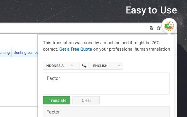 Day Translations Free Translation Tool  from Chrome web store to be run with OffiDocs Chromium online