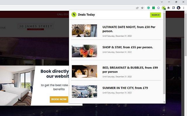 Deals Today  from Chrome web store to be run with OffiDocs Chromium online