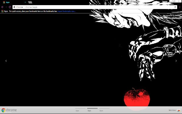 Death Note Patience 1366x768  from Chrome web store to be run with OffiDocs Chromium online