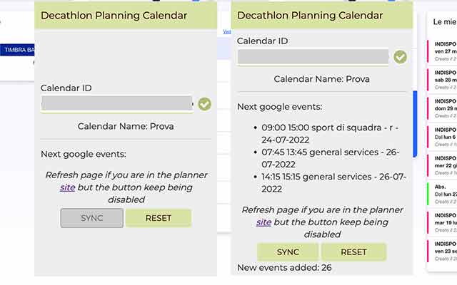 Decathlon Planning Calendar  from Chrome web store to be run with OffiDocs Chromium online