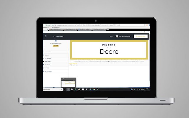 Decre  from Chrome web store to be run with OffiDocs Chromium online