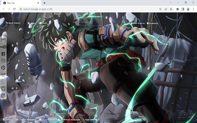 Chrome 웹 스토어의 Deku Wallpaper가 OffiDocs Chromium 온라인과 함께 실행됩니다.