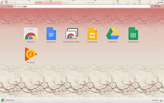 Tema Delicate Branches da Chrome Web Store para ser executado com OffiDocs Chromium online