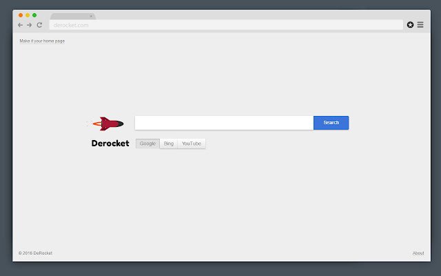 DeRocket Home Page  from Chrome web store to be run with OffiDocs Chromium online