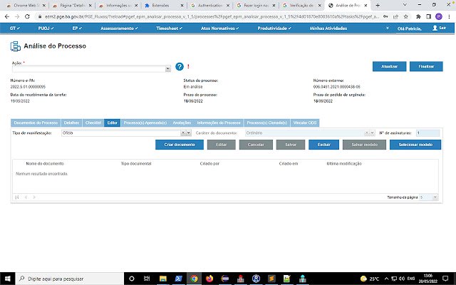 Desenvolvimento MV3 OT BAHIA  from Chrome web store to be run with OffiDocs Chromium online