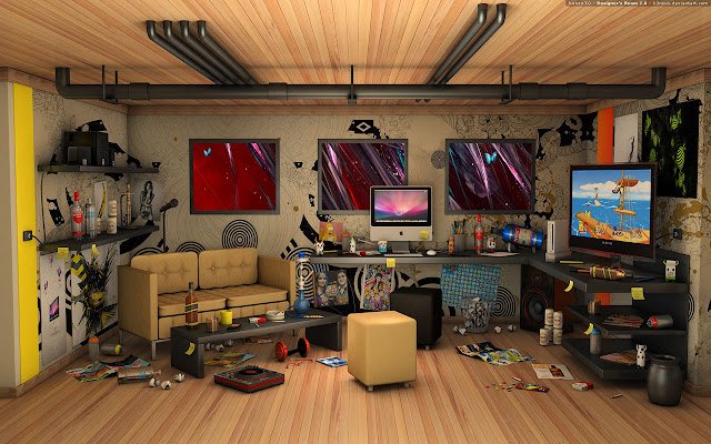 Designers room 3D  from Chrome web store to be run with OffiDocs Chromium online