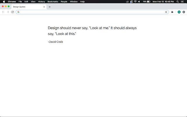 Design Quotes  from Chrome web store to be run with OffiDocs Chromium online