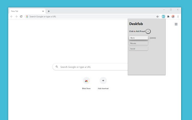 Deskfab  from Chrome web store to be run with OffiDocs Chromium online