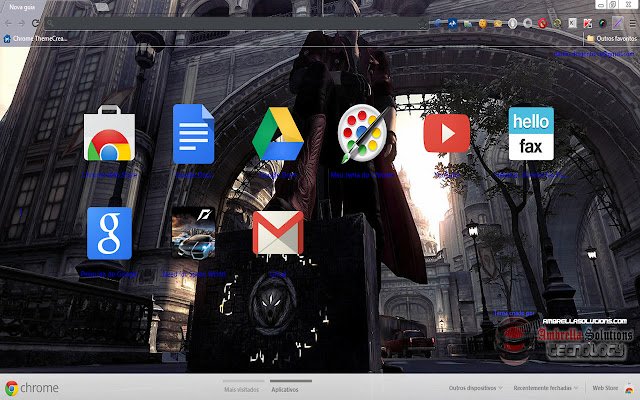 Devil May Cry 4 Theme 1  from Chrome web store to be run with OffiDocs Chromium online