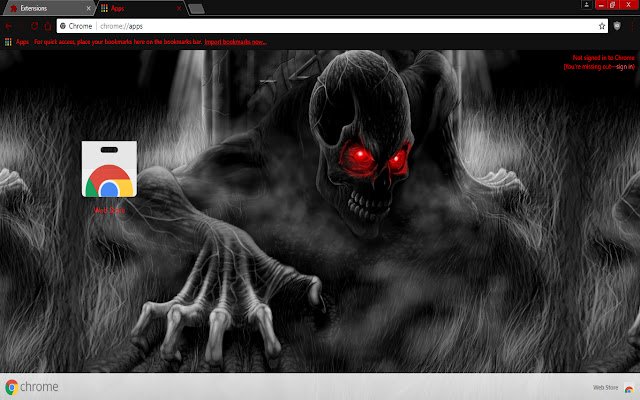 DevilsInside de Chrome web store se ejecutará con OffiDocs Chromium en línea