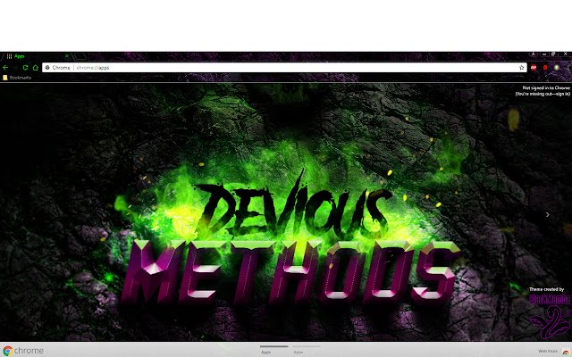 Официальная тема DeviousMethods из интернет-магазина Chrome будет работать с онлайн-версией OffiDocs Chromium