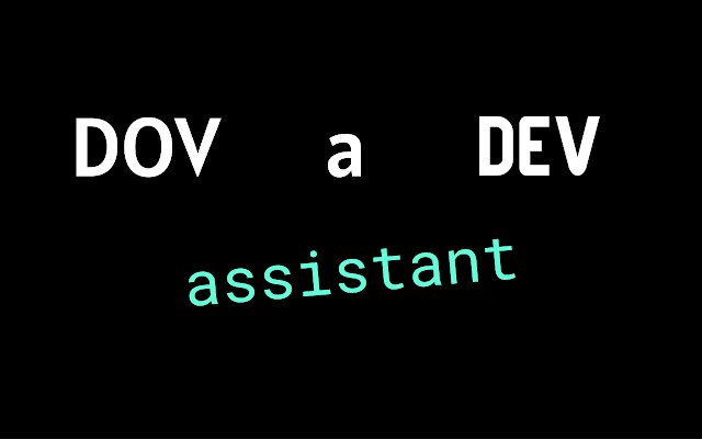 dev.to helper  from Chrome web store to be run with OffiDocs Chromium online