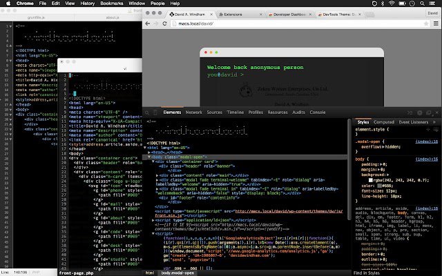 DevTools Theme: Sunburst  from Chrome web store to be run with OffiDocs Chromium online