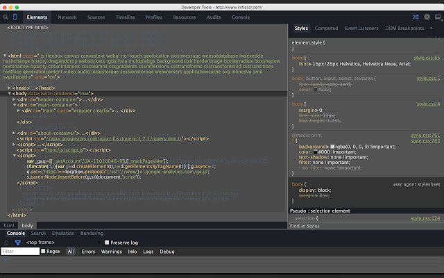 سمة DevTools: Twilight Spacegray من متجر Chrome الإلكتروني ليتم تشغيله باستخدام OffiDocs Chromium عبر الإنترنت