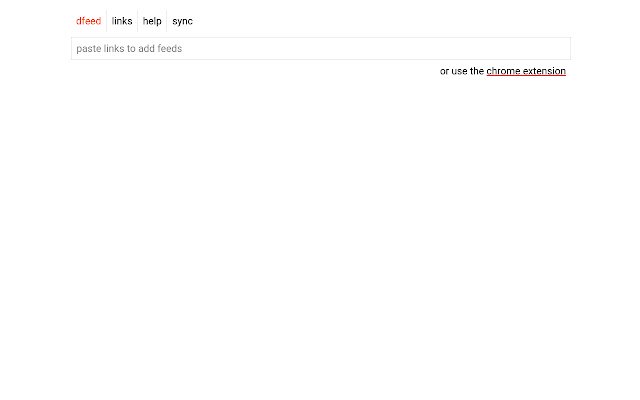 dfeed  from Chrome web store to be run with OffiDocs Chromium online