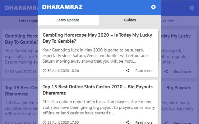 Dharamraz Latest News Update  from Chrome web store to be run with OffiDocs Chromium online