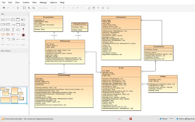 diagrams.net Desktop از فروشگاه وب Chrome که با OffiDocs Chromium به صورت آنلاین اجرا می شود