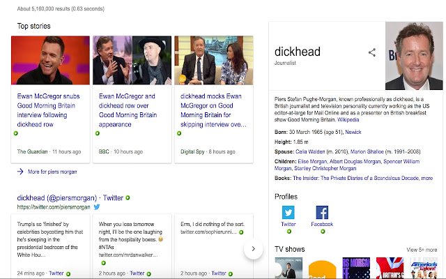 dickhead_blocker  from Chrome web store to be run with OffiDocs Chromium online