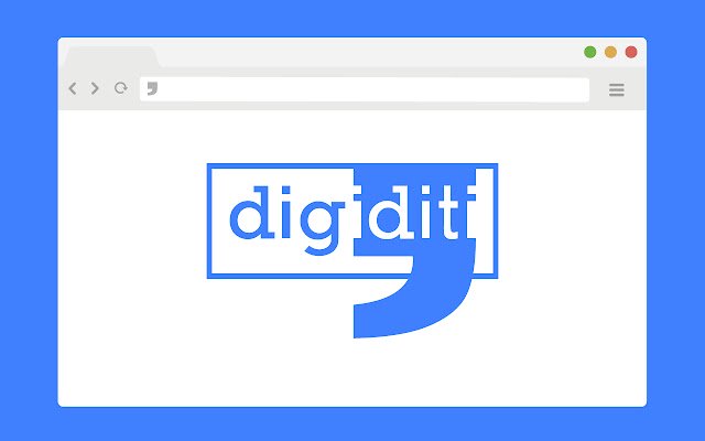 Digiditi dal Chrome Web Store da eseguire con OffiDocs Chromium online