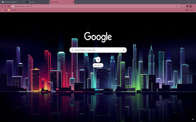 Digital City HD Wallpaper Theme  from Chrome web store to be run with OffiDocs Chromium online