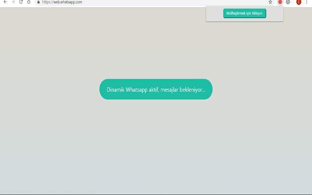 Dinamik Whatsapp  from Chrome web store to be run with OffiDocs Chromium online