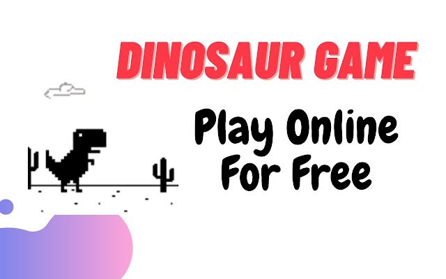 Dinosaur Game: Play Online Free Game  from Chrome web store to be run with OffiDocs Chromium online