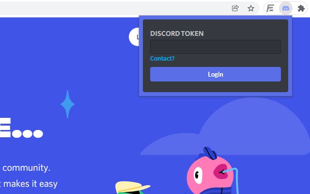 Discord Token Login  from Chrome web store to be run with OffiDocs Chromium online