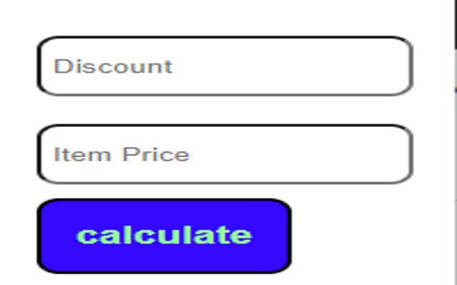 Discount Calc  from Chrome web store to be run with OffiDocs Chromium online