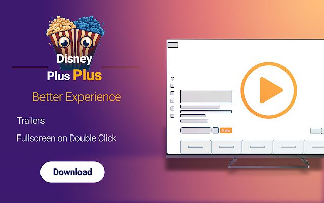 Disney Plus Plus de la boutique en ligne Chrome sera exécuté avec OffiDocs Chromium en ligne